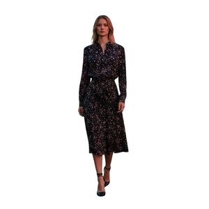 Kate Spade Black and Pink Star Dress